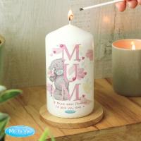 Personalised Mum Me to You Pillar Candle Extra Image 2 Preview